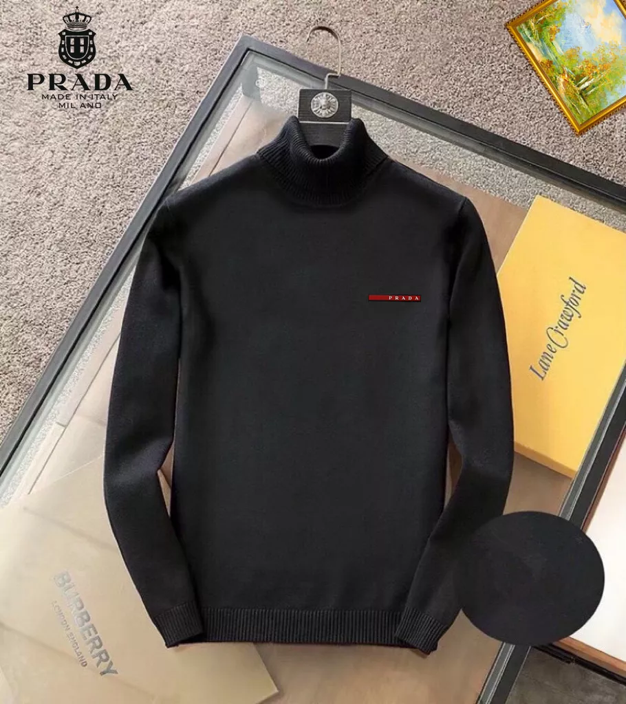 prada sweater manches longues pour homme s_127753b